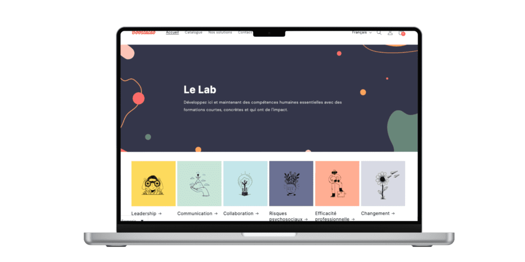 Le Lab - Plateforme d'apprentissage en ligne